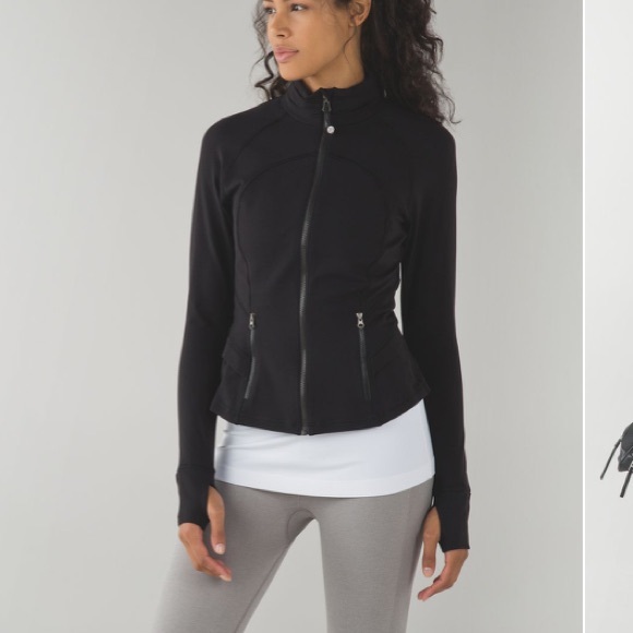 lululemon athletica Tops - Lululemon Hustle in Your Bustle Jacket size 8 Black